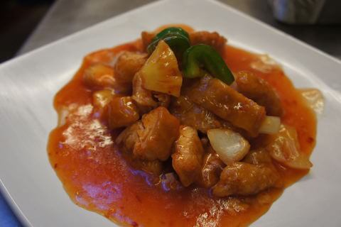 Sweet and Sour Chicken Hong Kong Style